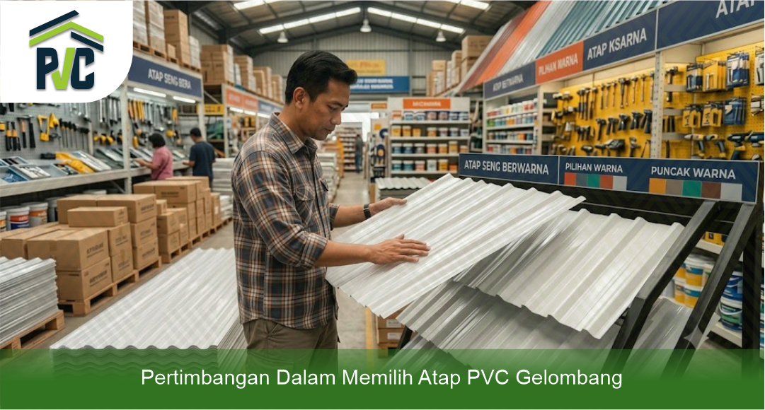 Pertimbangan dalam Memilih Atap PVC Gelombang
