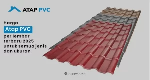 Read more about the article Harga Atap PVC Per Lembar 2025, Semua Jenis dan Ukuran