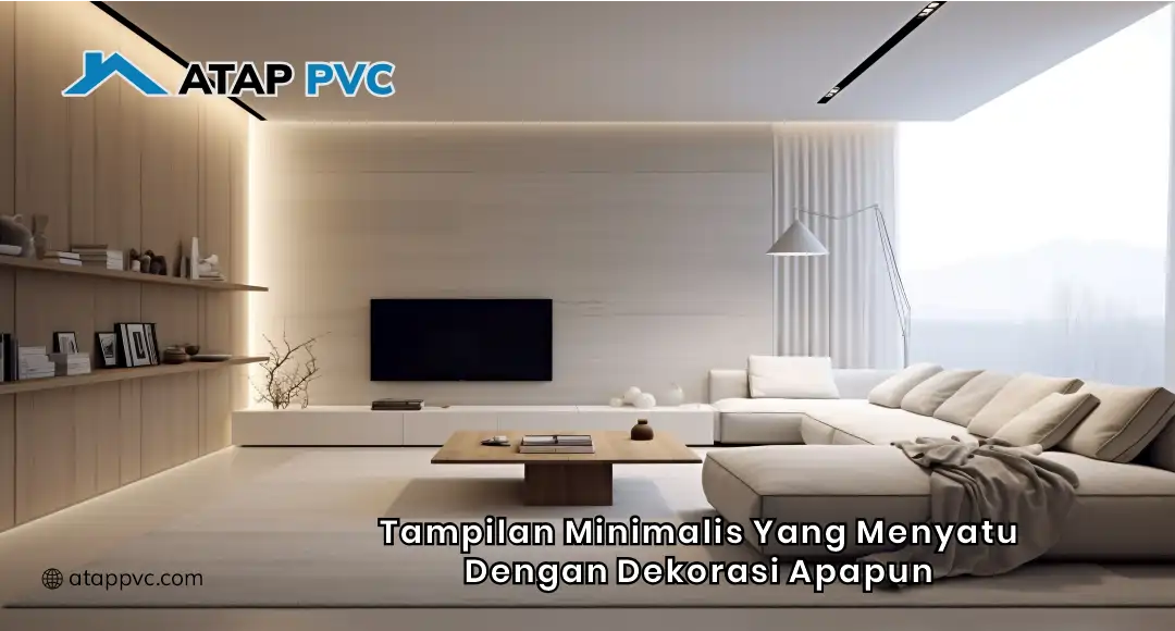 Tampilan Minimalis yang Menyatu dengan Dekorasi Apapun