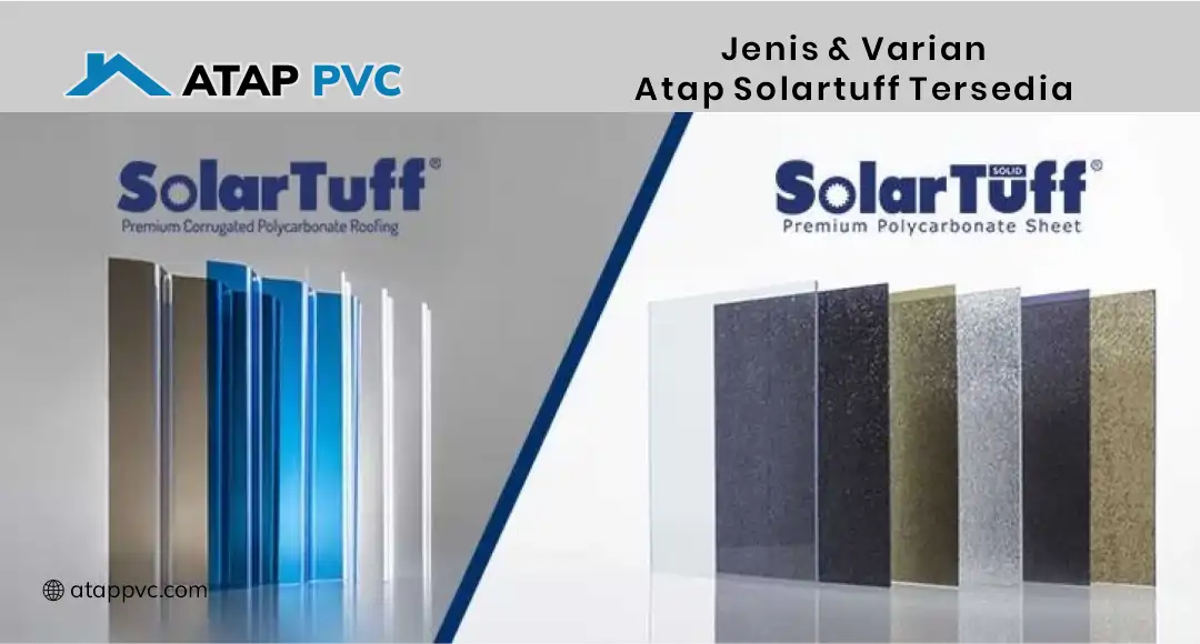 Jenis dan Varian Atap SolarTuff Tersedia