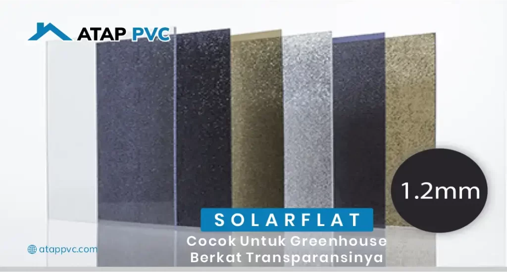 SolarFlat Cocok untuk Greenhouse Berkat Transparansinya