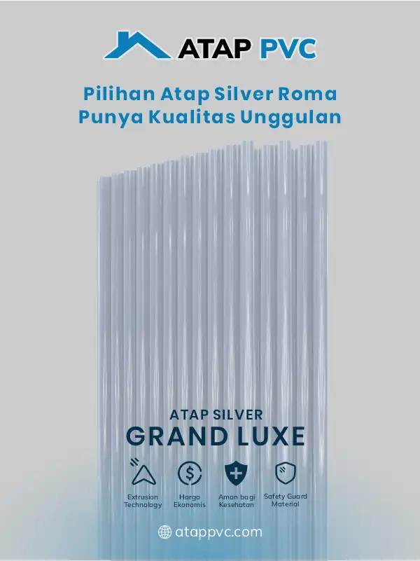 Pilihan Atap Silver Roma Punya Kualitas Unggulan