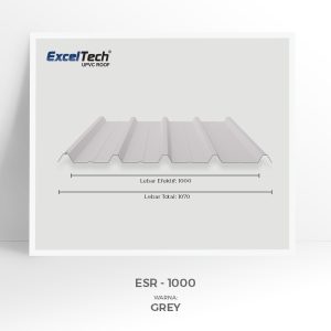 Atap uPVC Single Layer ExcelTech
