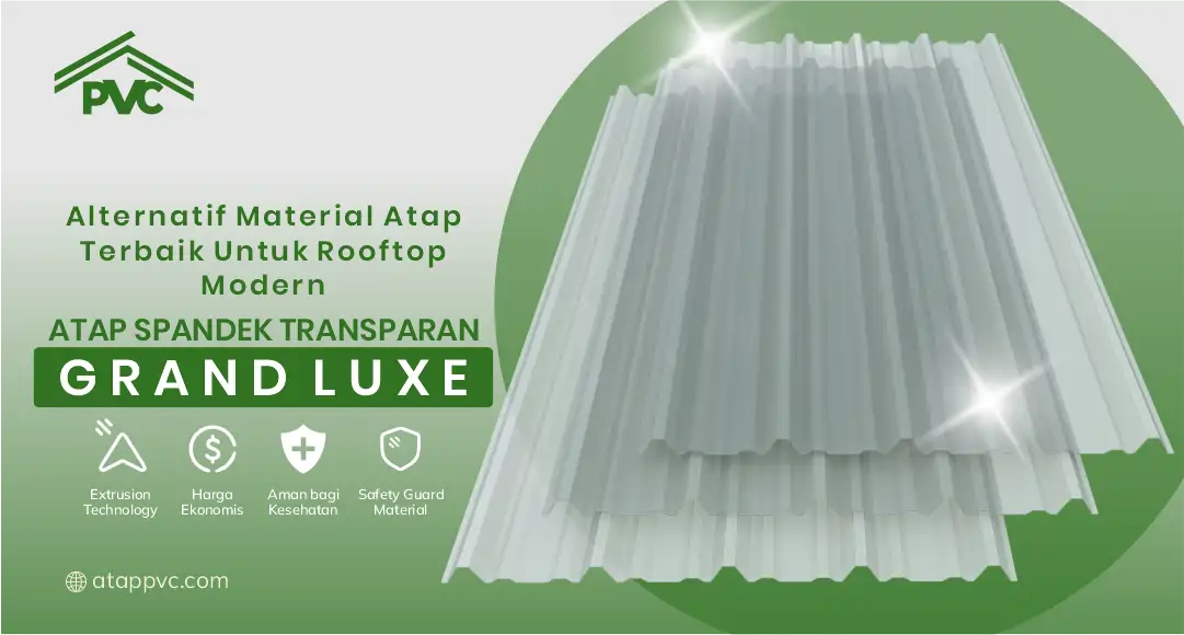 Alternatif material Atap Terbaik untuk Rooftop Modern