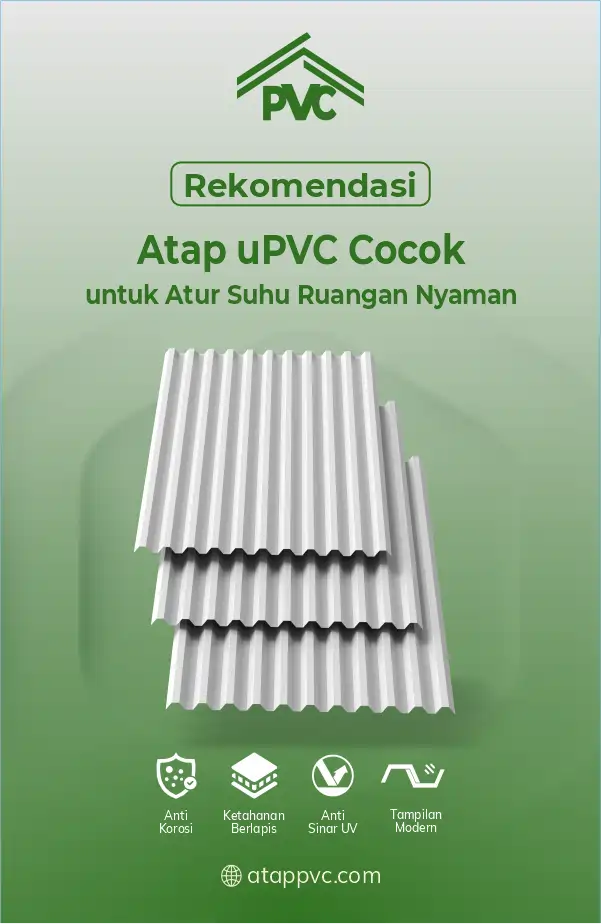 3. Rekomendasi Atap uPVC Cocok untuk Atur Suhu Ruangan Nyaman