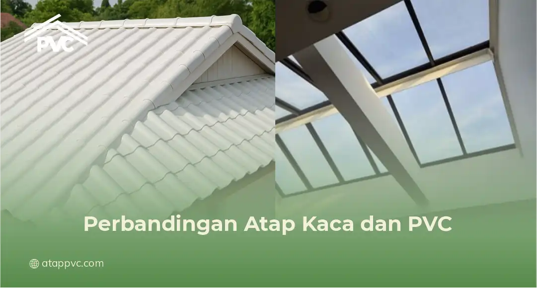 Perbandingan Atap Kaca dan PVC