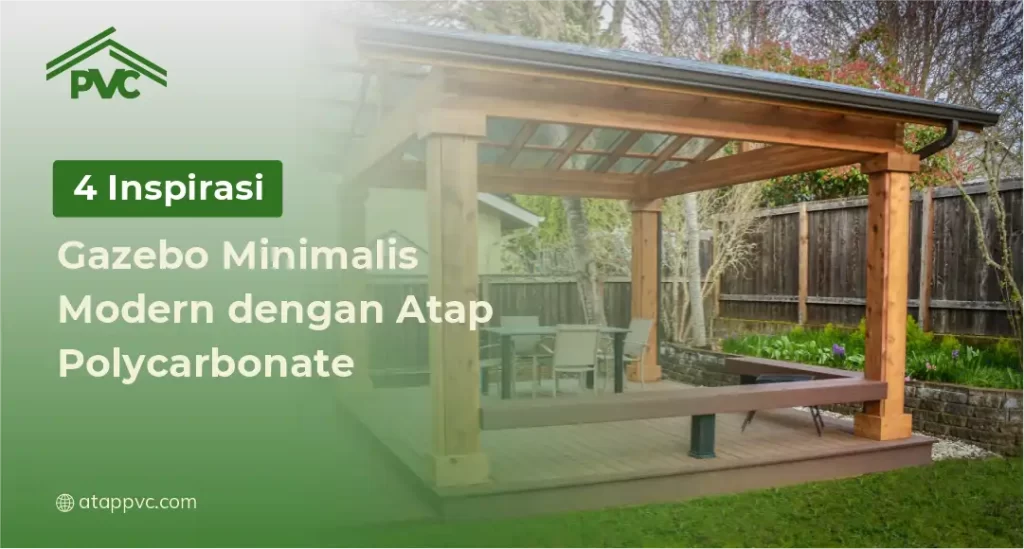 Gazebo Minimalis Modern