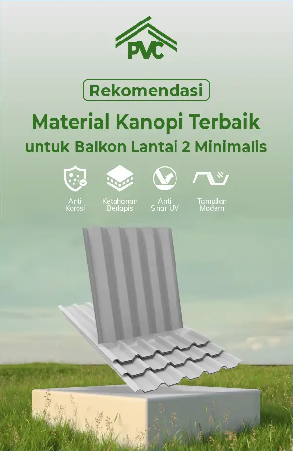 Rekomendasi Material Kanopi Terbaik untuk Balkon Lantai 2 Minimalis