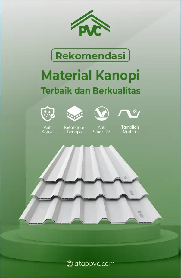 Rekomendasi Material Kanopi Terbaik dan Berkualitas