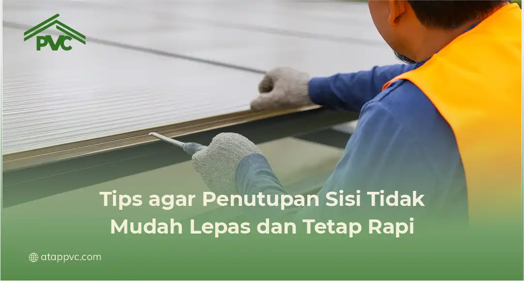 Tips agar Penutupan Sisi Tidak Mudah Lepas dan Tetap Rapi