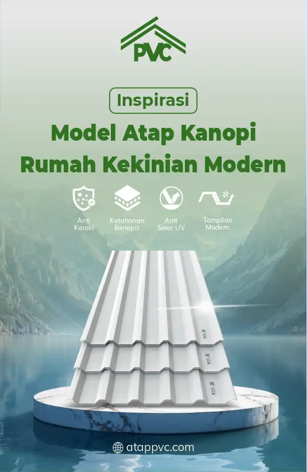 3. Inspirasi Model Atap Kanopi Rumah Kekinian Modern