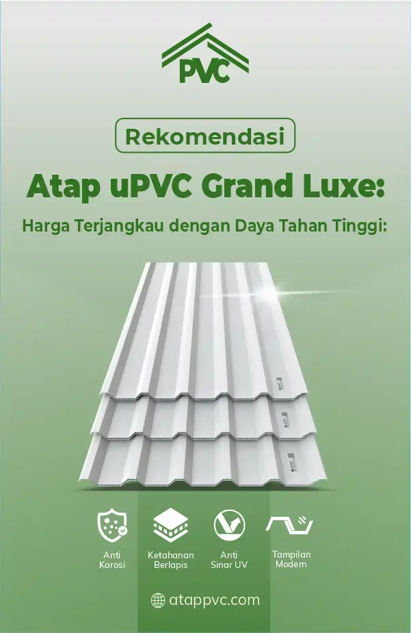 Rekomendasi Atap uPVC Grand Luxe Harga Terjangkau dengan Daya Tahan Tinggi