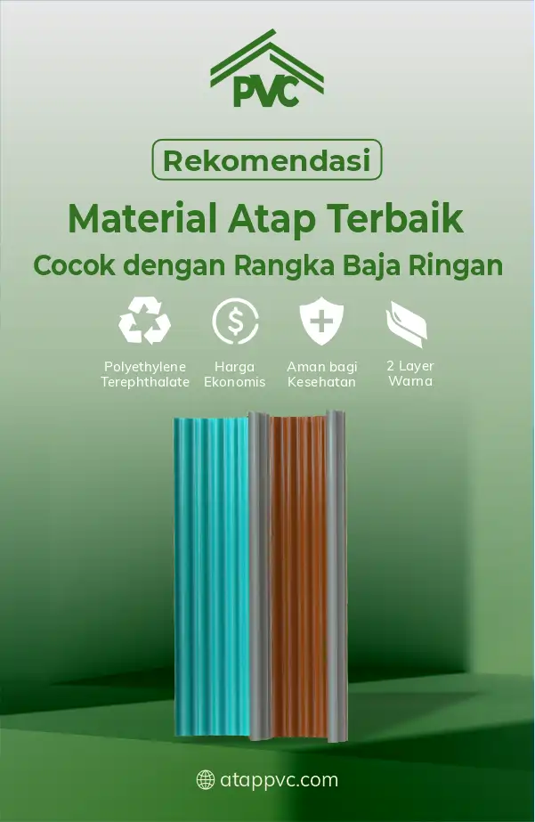 Rekomendasi Material Atap Terbaik Cocok dengan Rangka Baja Ringan