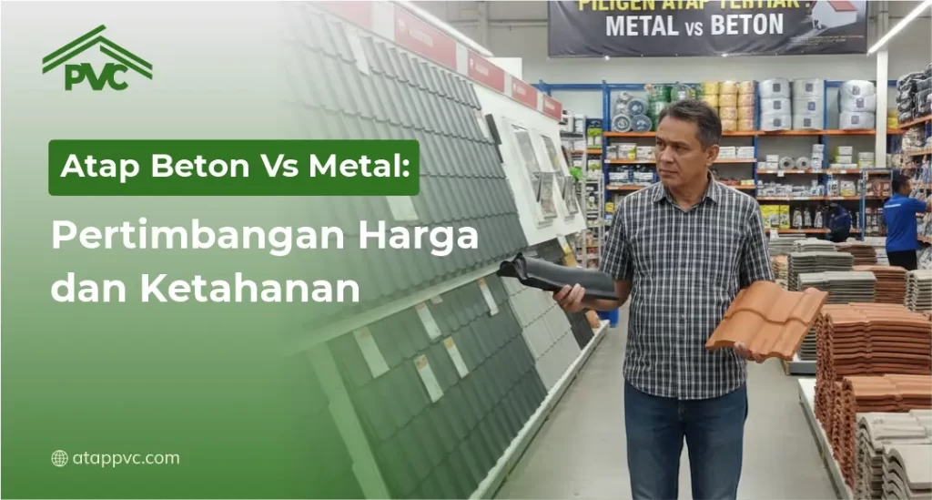 Atap Beton vs Metal Pertimbangan Harga dan Ketahanan