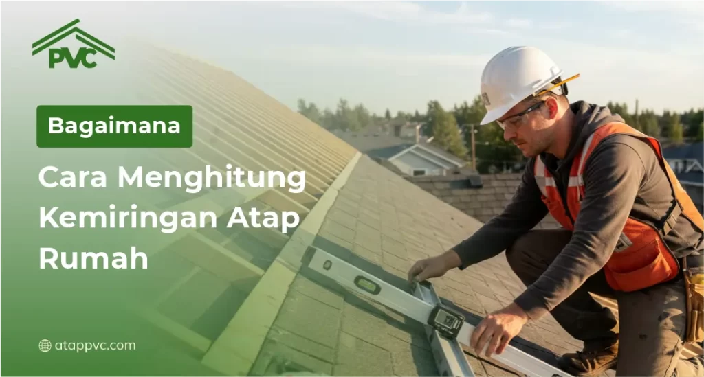 Bagaimana Cara Menghitung Kemiringan Atap Rumah
