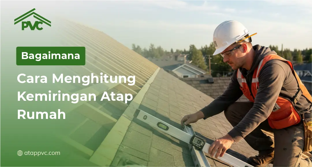 You are currently viewing Bagaimana Cara Menghitung Kemiringan Atap Rumah