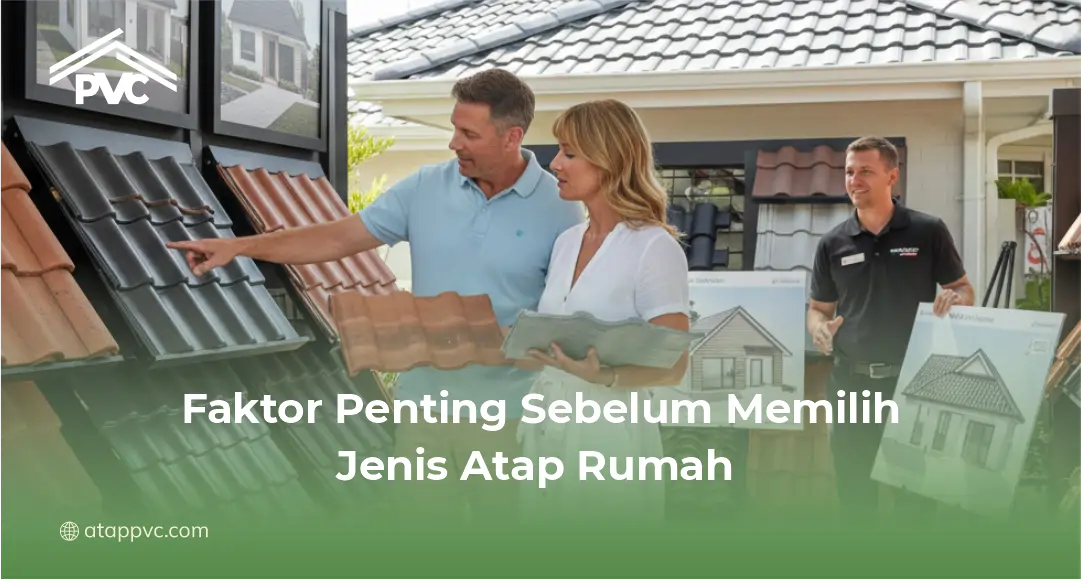 Faktor Penting Sebelum Memilih Jenis Atap Rumah