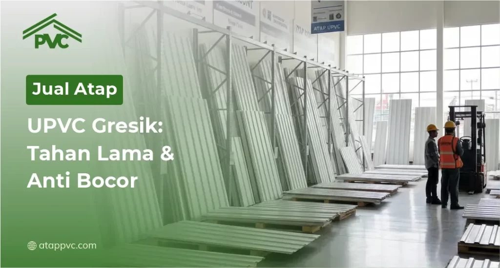 Jual Atap uPVC Gresik Tahan Lama dan Anti Bocor