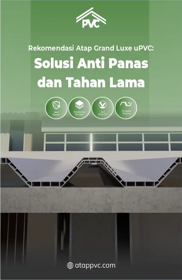 Rekomendasi Atap Grand Luxe uPVC Solusi Anti Panas dan Tahan Lama