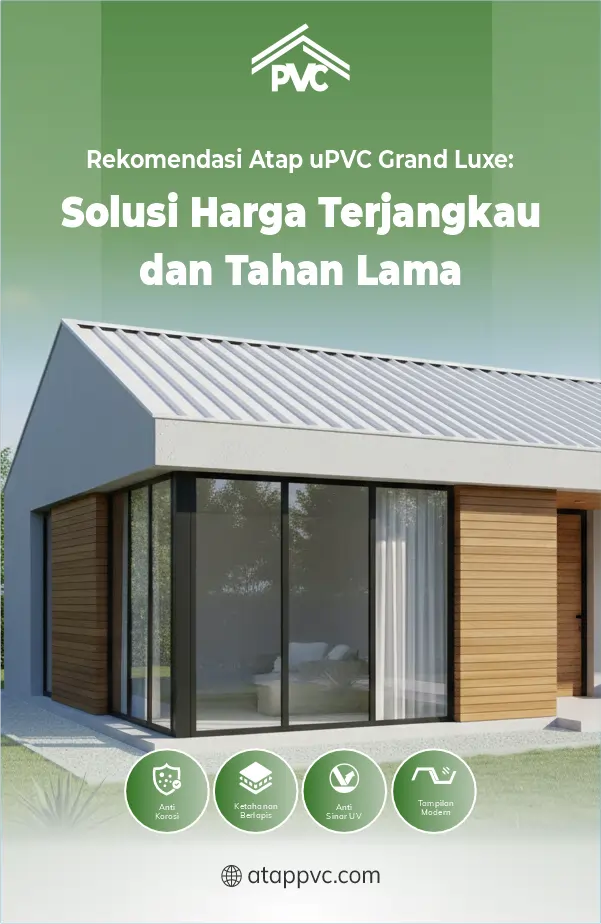 Rekomendasi Atap uPVC Grand Luxe Solusi Harga Terjangkau dan Tahan Lama