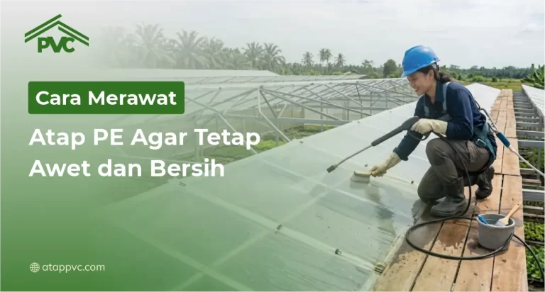 Cara Merawat Atap PE Agar Tetap Awet dan Bersih