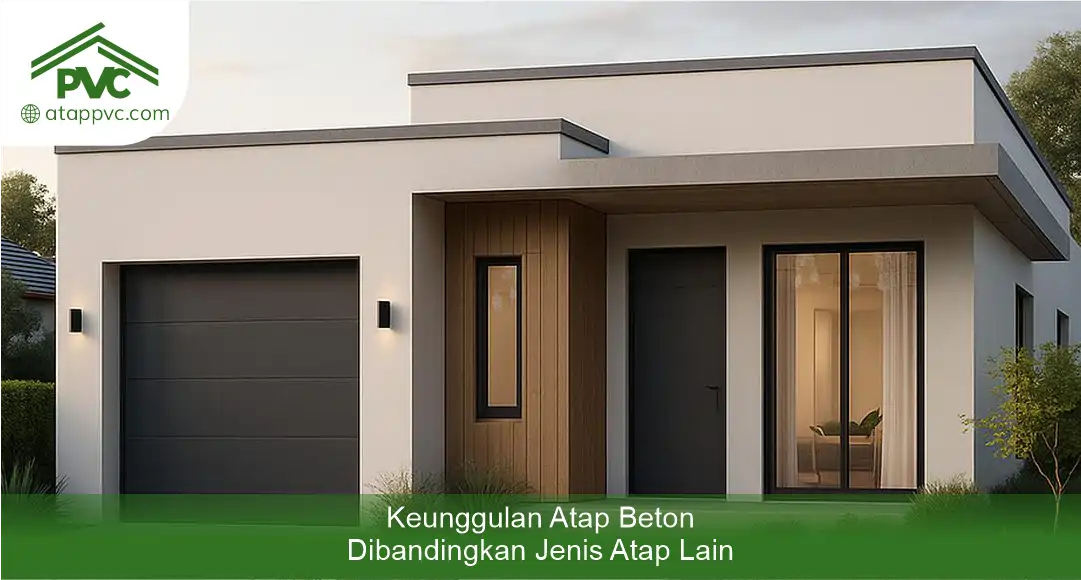 03 Keunggulan Atap Beton Dibandingkan Jenis Atap Lain