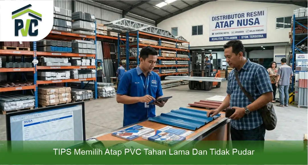 Tips Memilih Atap PVC Tahan Lama dan Tidak Pudar